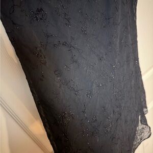 Elegant Black Lace Fabric